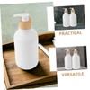 SHOWERORO Elegant Marble Soap Dispenser White Foam Pump Hand Pump