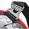 Black Crevice Children's Back Protector Multi-Coloured Schwarz/Rot/Silber Size:140 (EU)