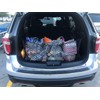 Envelope Style Automotive Elastic Trunk Mesh Cargo Net for Ford