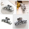 DOITOOL 2 Pcs Elegant Cow Pattern Women Hair Clip Long-time