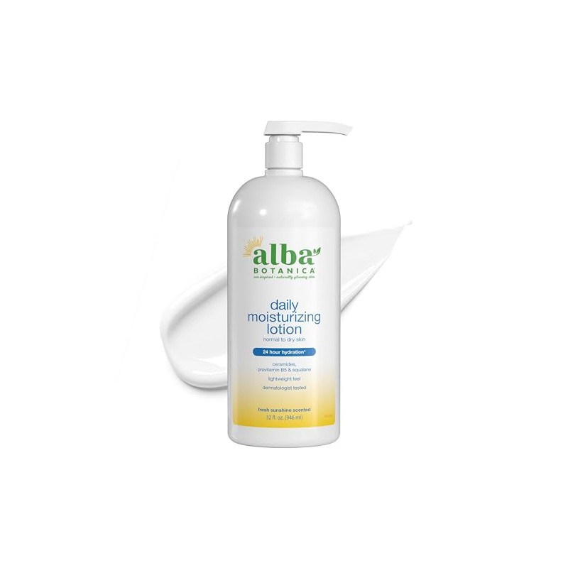 Alba Botanica - Loción Corporal Emoliente para Piel Seca 907g