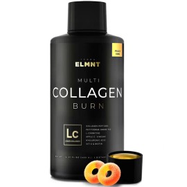 Liquid Collagen for Women with Hyaluronic Acid, L-Carnitine, Apple Cider Vinegar & Biotin – Multi Collagen Protein for Hair, Skin & Nail Health