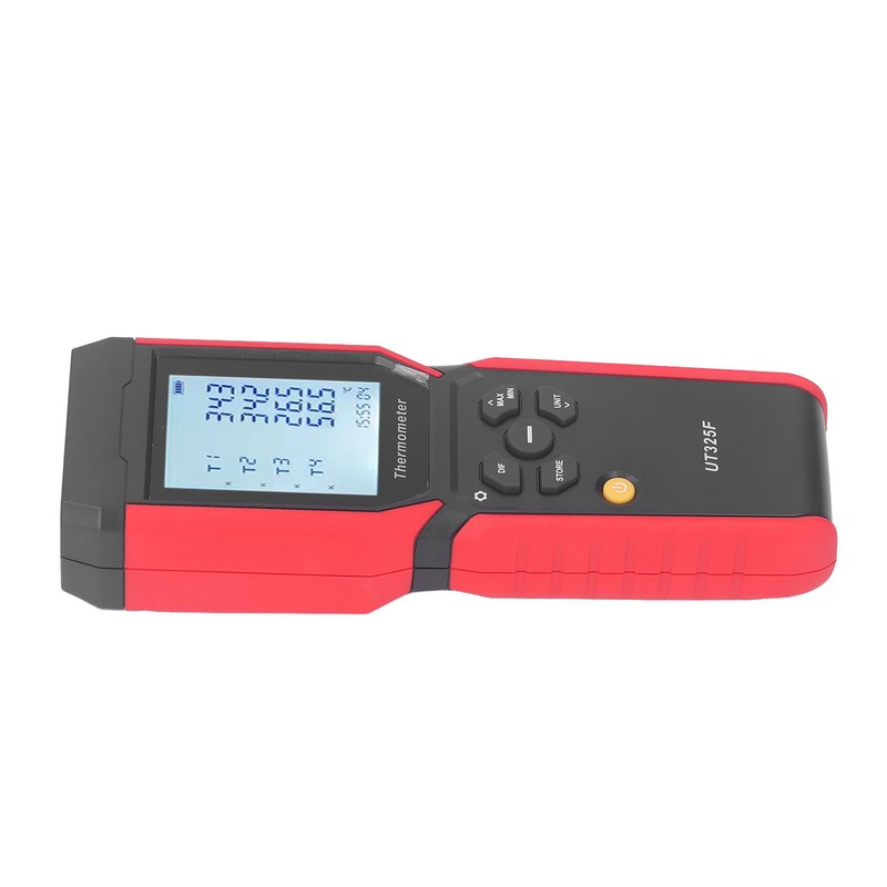 Temperature Thermocouple Thermometer High Accuracy 4 Channel Digital Thermometer for
