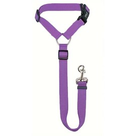 Purple Adjustable Dog Seat Belt with Latch, 120 cm