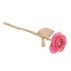 24K Gold Rose Dipped Golden Leaves Girlfriend Wife Valentine's Day