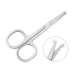 Blunt-Tip Safety Nose Hair Scissors, Grooming Shears Panco Scissors 9ea