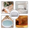 1 Waterproof Bath Cushion for Head and Neck, Bath Pillow,