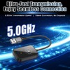 Wirelesss Adapter, 10 Meters Range Plug and Play 5.0GHz Fast
