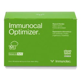Immunocal Optimizer Suplemento Alimenticio Frutas Y Verduras Sabor Cítricos y Frutos Rojos                                                            