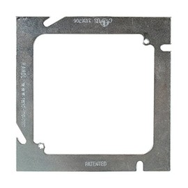 Randl N-54000 Flat 5" X 4" Square Outlet Box Ring 5 Swaure Box (20 Pack)