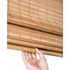 CHICOLOGY Bamboo Blinds , Shades Roman for Windows Window Home