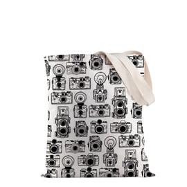 PYOUL Camera Tote Bag Photography Camera Accessories Shopping Bag Photographer Gift Videographer Gift Photo Lovers Gift (Camera Tote EU)