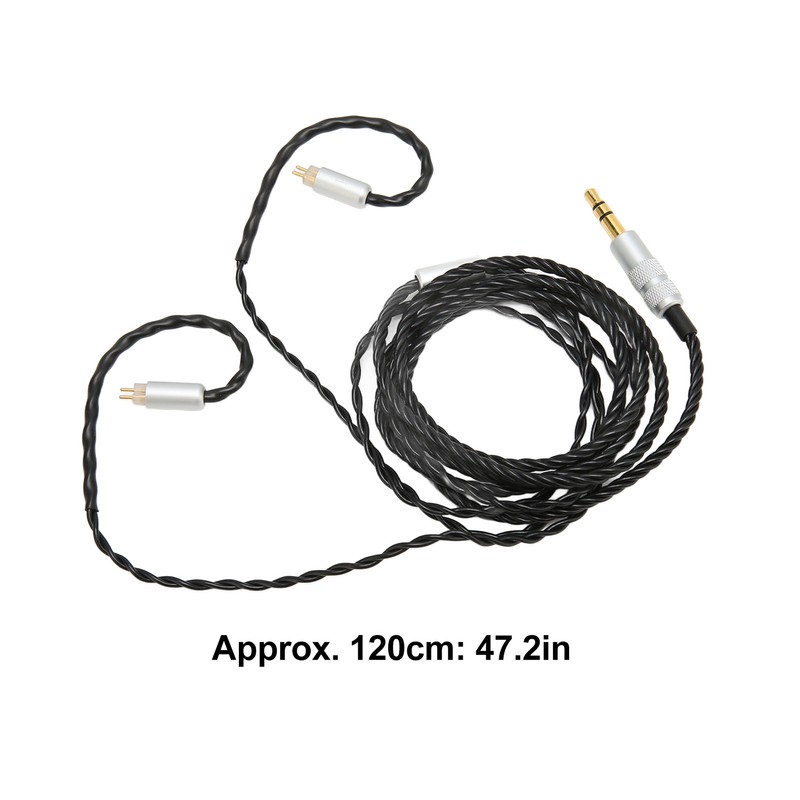 Earphone Upgrade Cable 2 Pin 0.78mm 3.5mm Plug OFC Core