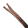Eagle 100' FT 10 AWG GA Speaker Cable Wire 2 Conductor Copper Polarized Bulk High