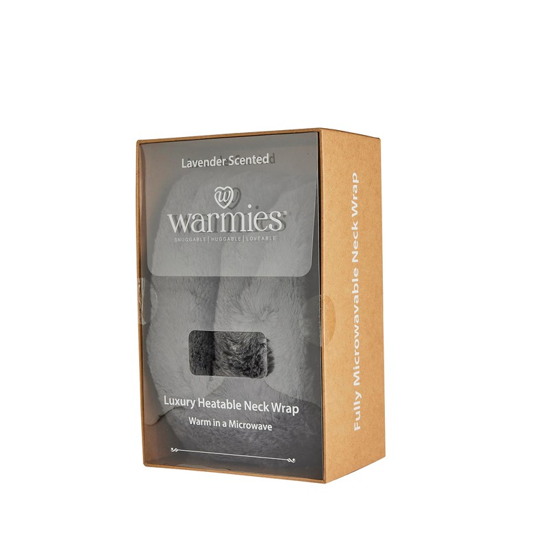 Warmies Warmies Microwavable Neck Wrap, Heatable Heat Pad with French