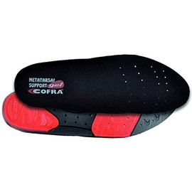 Cofra SO-MET-00.N37 METATARSAL SUPPORT Antistatic Metatarsal Gel Footbed, Size 4