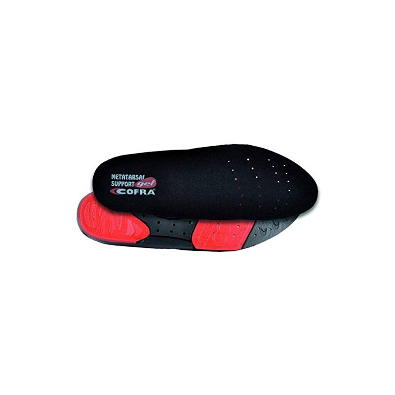 Cofra SO-MET-00.N37 METATARSAL SUPPORT Antistatic Metatarsal Gel Footbed, Size 4