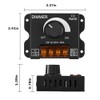 KEYGMA LED Strip Light Dimmer, DC 12-24V 30A PWM Knob