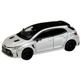 HJ64 1/64 Toyota GR Corolla RZ Platinum White Pearl Mica Finished Product