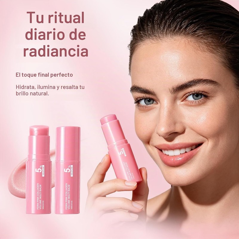 Zephyra Bálsamo Hidratante Facial en Barra con Colágeno