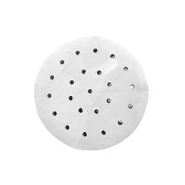 100pcs 4 inch Air Fryer Liners Bamboo Steamer Paper Liners, Premium Perforated Parchment Paper Sheets, Non-stick Basket Mat, Perfect for Air Fryers, Steaming, Baking, Cooking