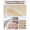 Druvian 10 Pack Premium Cheesecloth, Grade 100 Cotton Cheese Cloth,