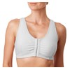 Alessandra B Mastectomy Bras with Pockets for Prosthesis-White,X-Large