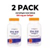 OmegaVia, EPA 500, 2 PACK, Omega-3, 500 mg, 120 Softgels