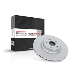 Power Stop EBR855EVC front Evolution Genuine Geomet® Coated Brake Rotor For Mini Cooper 2007-2016 [Model Specific]