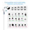 Tyeyober Baby Monitor Holder,Universal Flexible Baby Monitor Mount，BabyMonitor Indoor Camera
