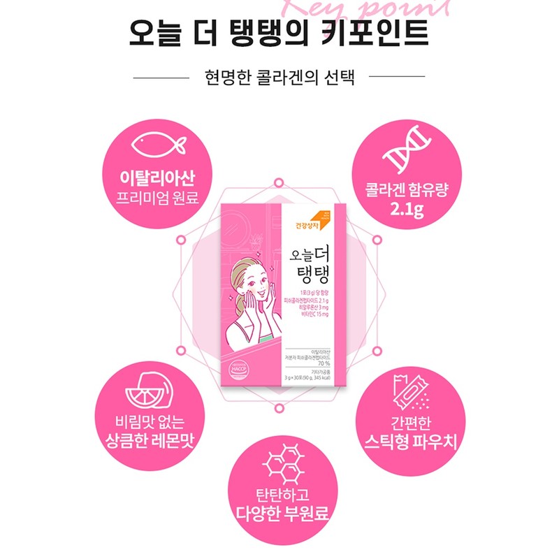 Detailed page [1+1]Health Box Today More Firming 60 Packets Low