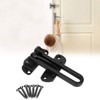 Lock Latch, Home Security Door Lock Swing Bar Door Guard,
