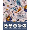 ALVABABY Toddler Pillowcases Stretchy Soft Kids Pillow Cover 2 Pack