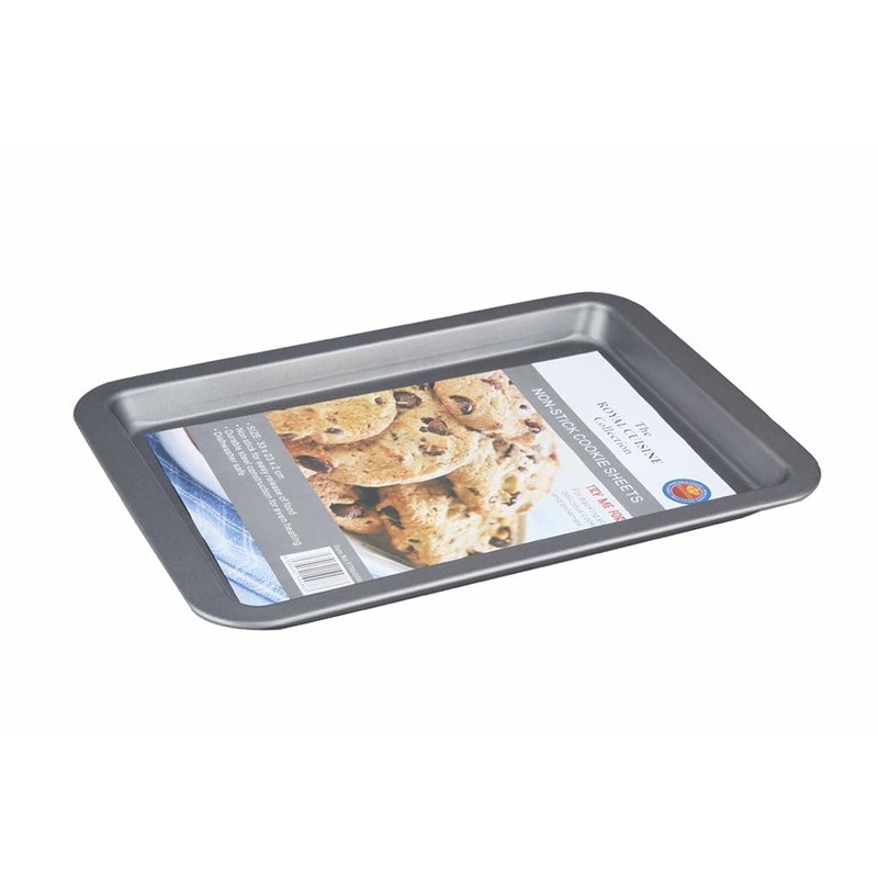 Royal Cuisine Large Baking Tray with Non-Stick Coating, 38x27.5x2 cm,