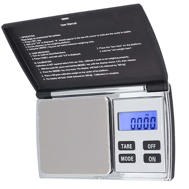 Mini Jewelry Scale High Accuracy Lightweight Portable Smart Electronic Digital