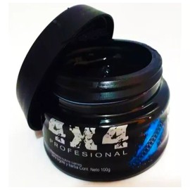 4x4 Cera Para La Barba Con Deposito De Color Negro 4x4