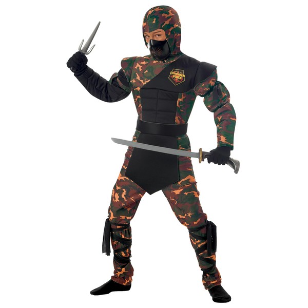 California Costumes Boys Special Ops Ninja Child Costume
