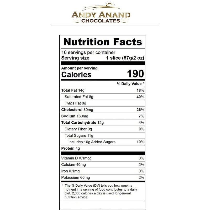 Andy Anand Orange Cheesecake with bits of Orange 9" 2