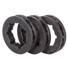 Rim Chain Wheel 3 Pieces 3/8 Inch 7T Sprocket 68210 Fits STIHL 030 031 032 038 041 044 046 064066 MS361 MS362 MS440