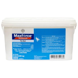 Envu Maxforce Fly Control Granules ( 5 Lb ) - NOT FOR SALE TO: CA, AZ, MD, ME, NJ, NY
