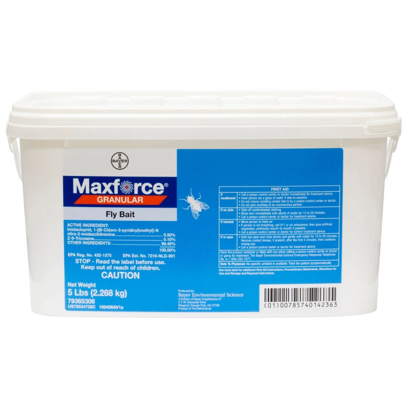 Envu Maxforce Fly Control Granules ( 5 Lb ) -