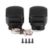 Aramox Audio Tweeter, 2 Pack, Car, Black, 500 Watt, 12