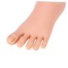CAXUSD 1pc Foot Nail Practice Model Nail Practice Foot Movable