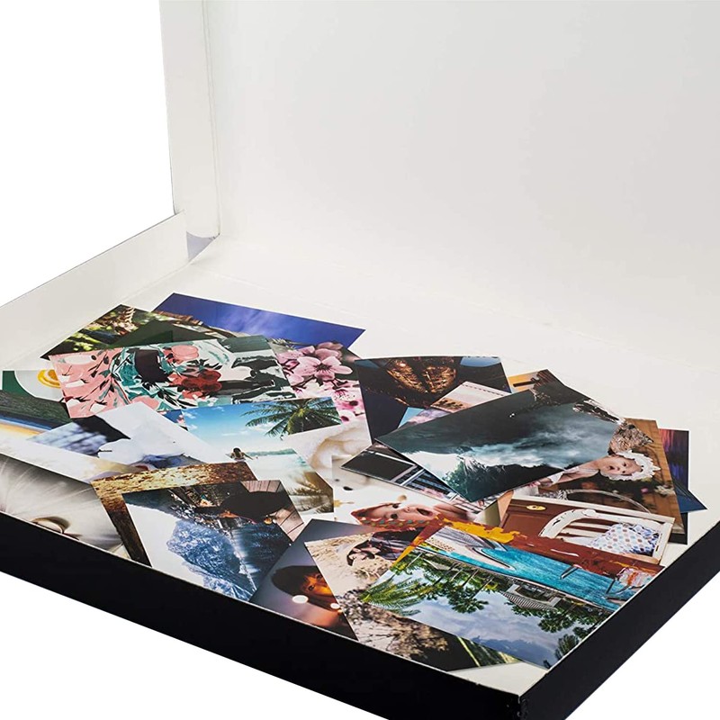 Lineco 16x20 Black Clamshell Archival Folio Storage Box, 1.75" Deep.