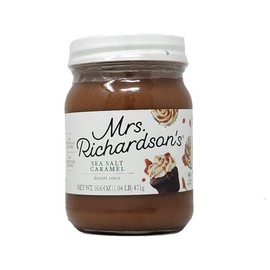 Dessert Sauce Mrs Richardson 16oz Jar (16oz, Sea Salt Caramel)