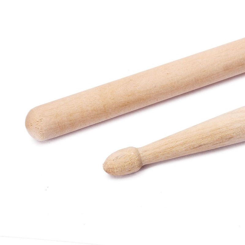 2pcs Wooden Drumstick Drum Stick Drum Tapered Waist Drum Stick