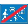 HB-Druck Spielstraße Ende Sign A4 (210 x 297 mm)