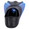 Short Diving Training Fins Full Foot AntiSlip Soft Flippers for