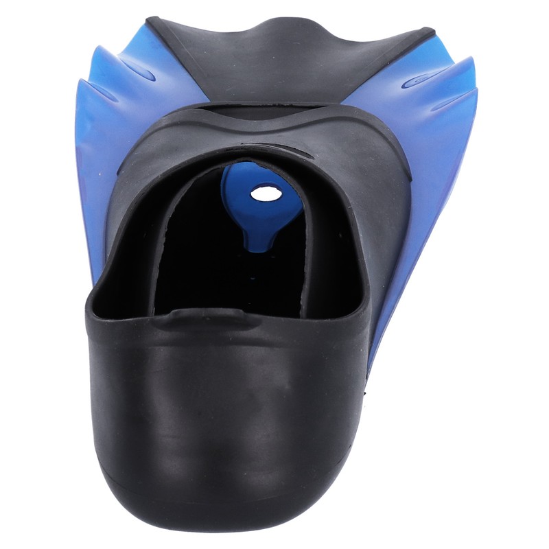Short Diving Training Fins Full Foot AntiSlip Soft Flippers for