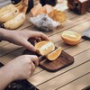 MiliCamp Cutting Board for Large Mestine Cutting Board Coaster Trivet